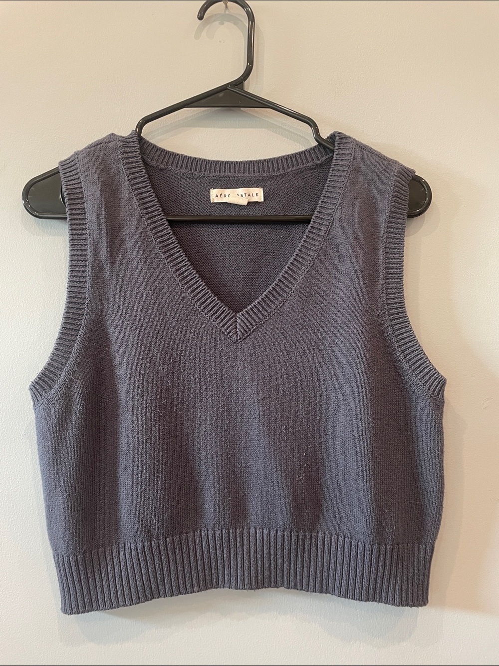 Aeropostale blue Sleeveless Knit Sweater Vest small